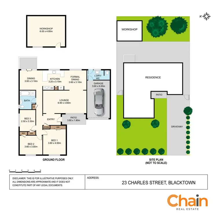 Floorplan of Homely house listing, 23 Charles Street, Blacktown NSW 2148