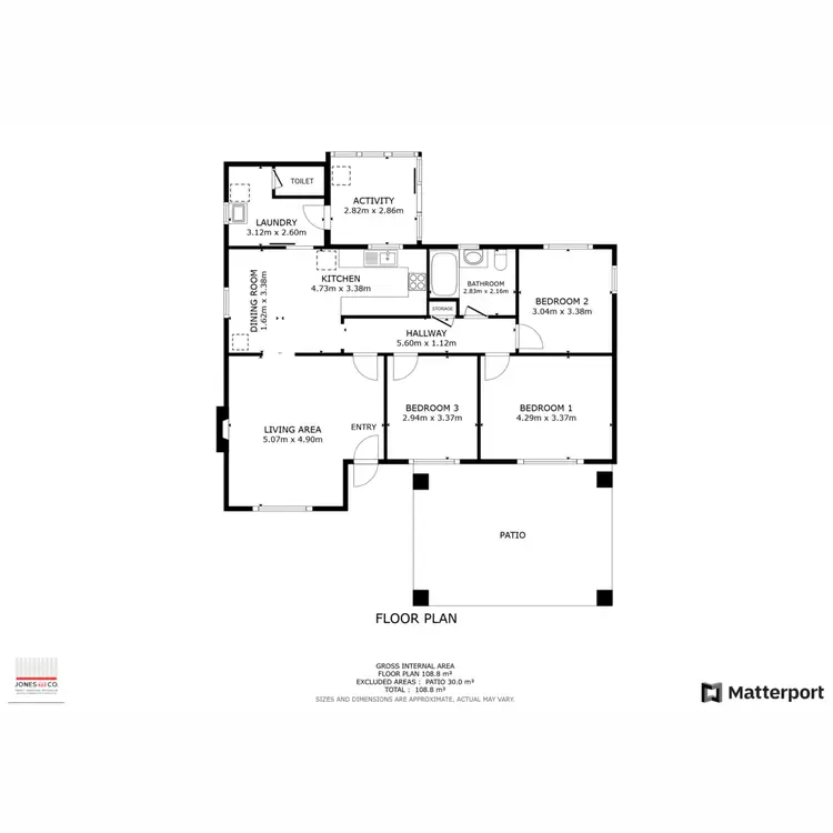 Floorplan of Homely house listing, 128A West Road, Bassendean WA 6054