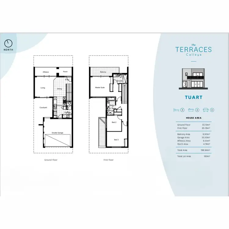 Floorplan of Homely house listing, 10 Catseye Walk, Treeby WA 6164
