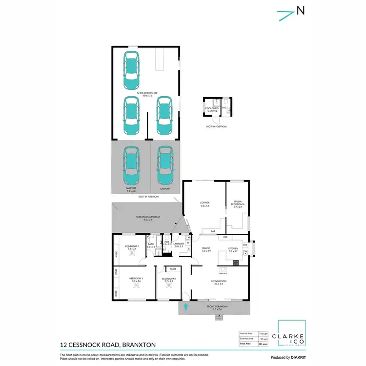 Floorplan of Homely house listing, 12 Cessnock Road, Branxton NSW 2335