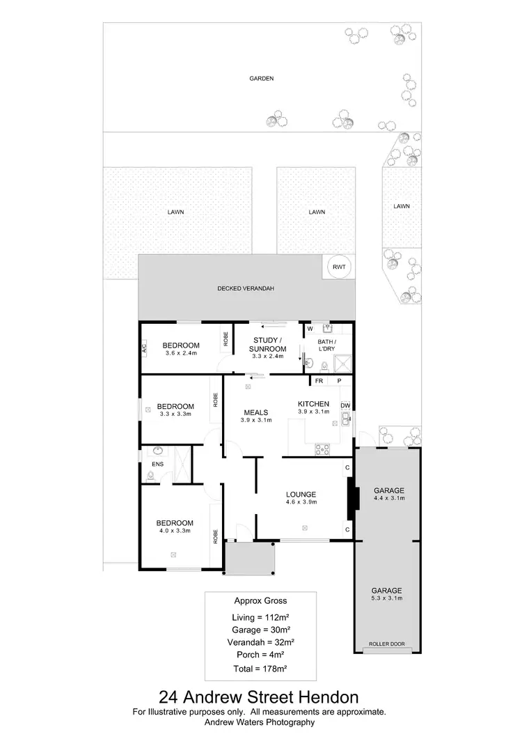 Floorplan of Homely house listing, 24 Andrew Street, Hendon SA 5014