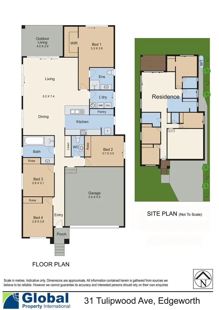 Floorplan of Homely house listing, 31 Tulipwood Avenue, Edgeworth NSW 2285
