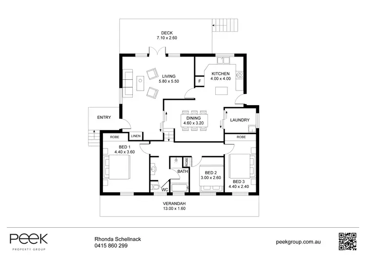 Floorplan of Homely house listing, 72 Keda Circuit, North Richmond NSW 2754