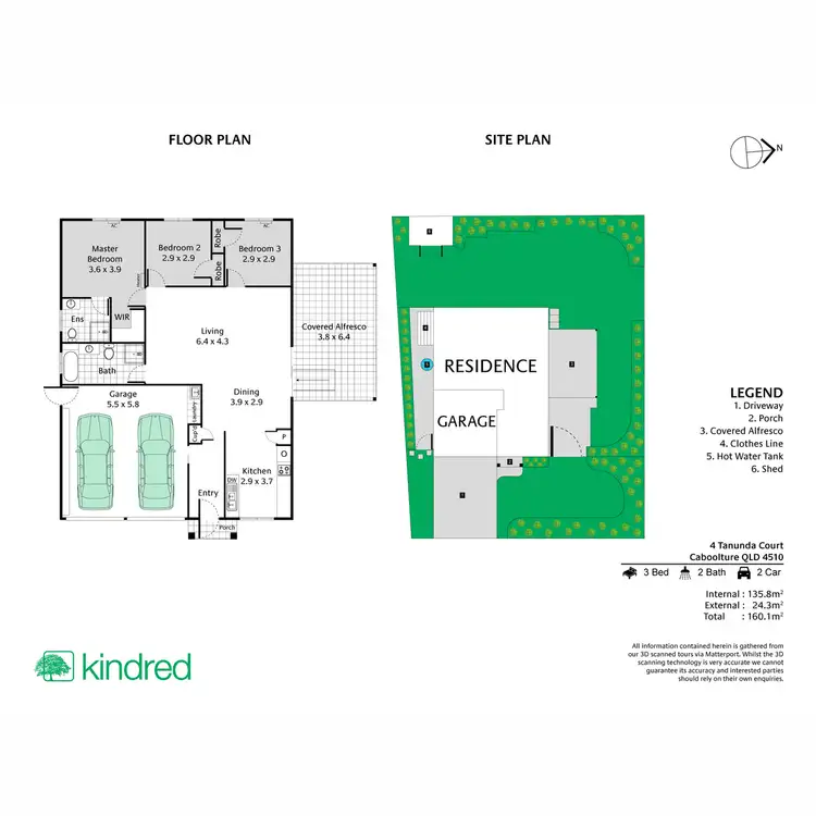 Floorplan of Homely house listing, 4 Tanunda Court, Caboolture QLD 4510