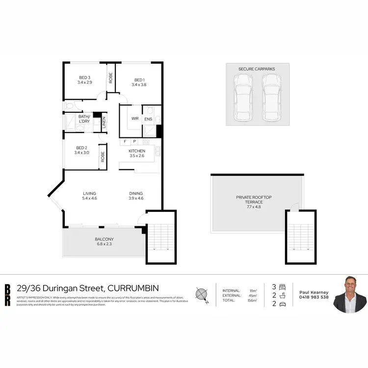 Floorplan of Homely apartment listing, 29/36 Duringan Street, Currumbin QLD 4223