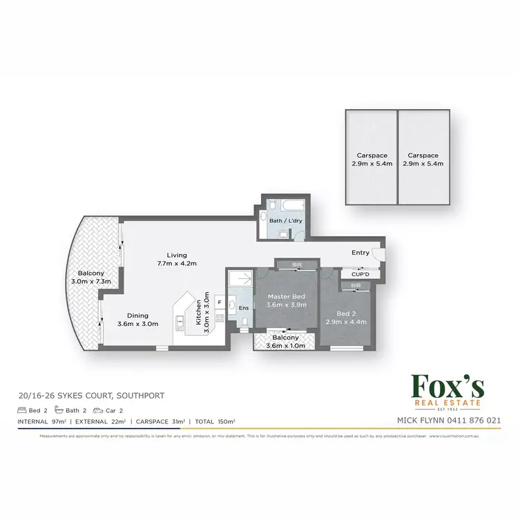 Floorplan of Homely unit listing, 20/16 - 26 Sykes Court, Southport QLD 4215