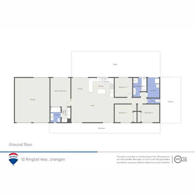 Floorplan of Homely house listing, 12 Ringtail Way, Urangan QLD 4655