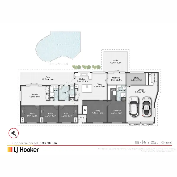 Floorplan of Homely house listing, 58-60 Cooberrie Street, Cornubia QLD 4130