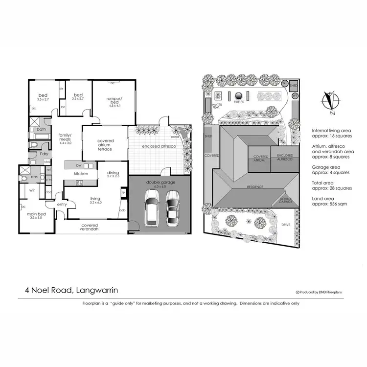 Floorplan of Homely house listing, 4 Noel Road, Langwarrin VIC 3910