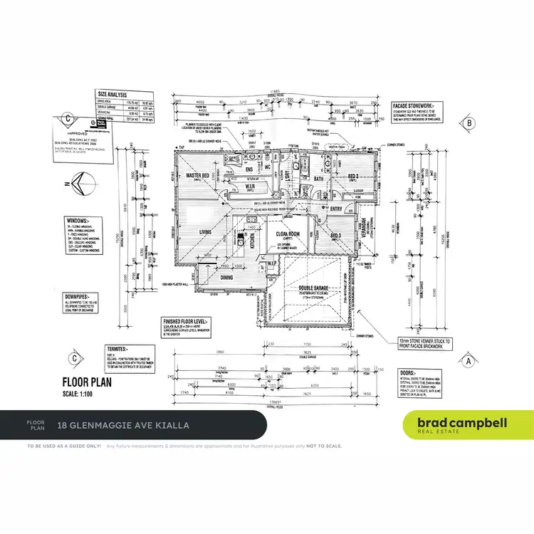 Floorplan of Homely house listing, 18 Glenmaggie Avenue, Kialla VIC 3631