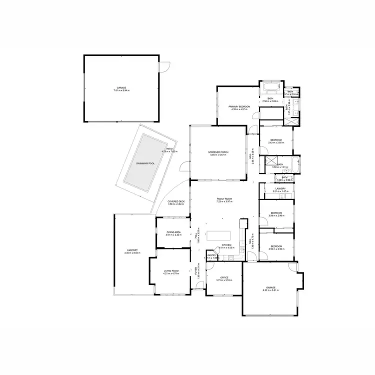 Floorplan of Homely house listing, 2 Lilly Pilly Drive, Burrum Heads QLD 4659