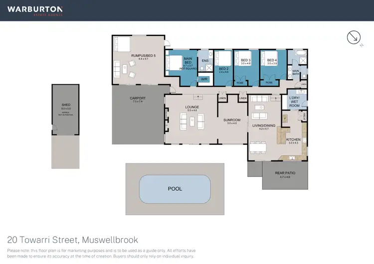 Floorplan of Homely house listing, 20 Towarri Street, Muswellbrook NSW 2333