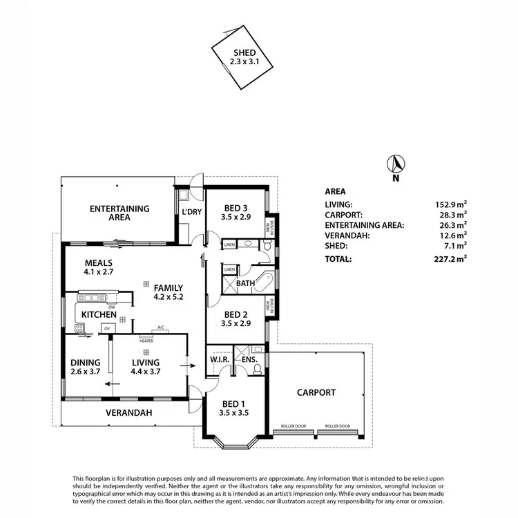 Floorplan of Homely house listing, 27 Cork Road, Gawler East SA 5118