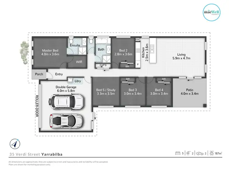 Floorplan of Homely house listing, 35 Verdi Street, Yarrabilba QLD 4207