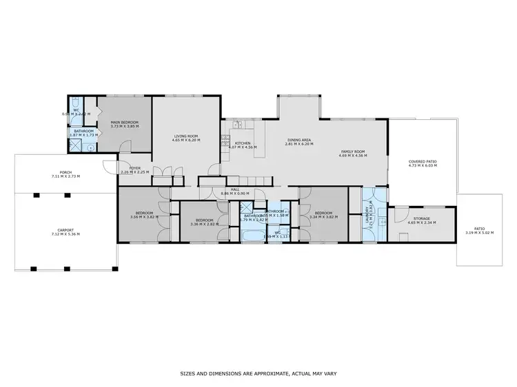 Floorplan of Homely house listing, 145 De Kerilleau Drive, Wodonga VIC 3690
