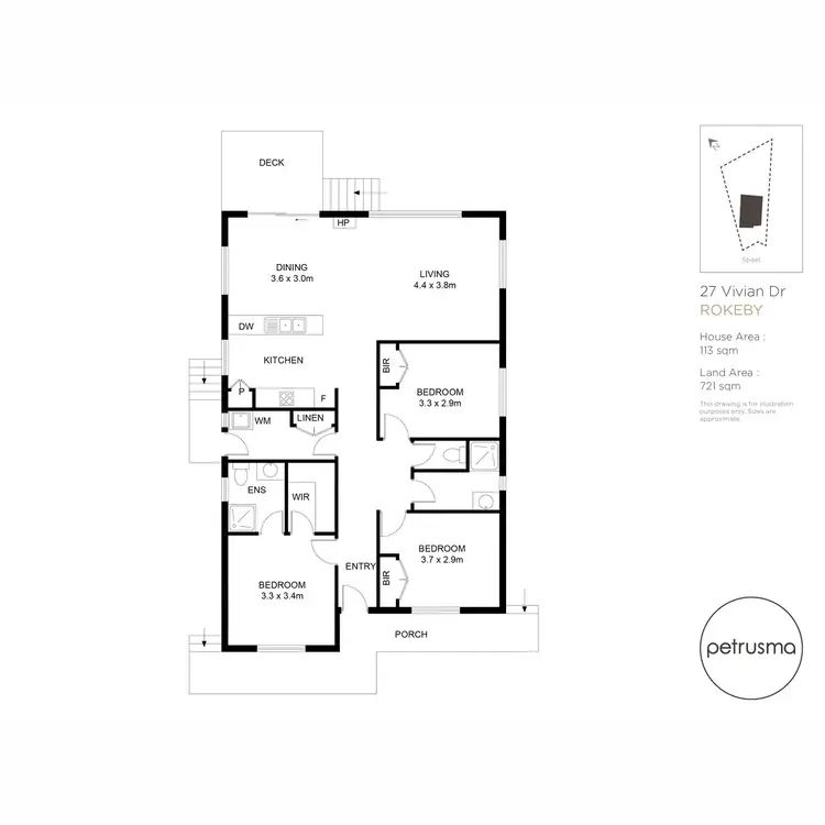 Floorplan of Homely house listing, 27 Vivian Drive, Rokeby TAS 7019
