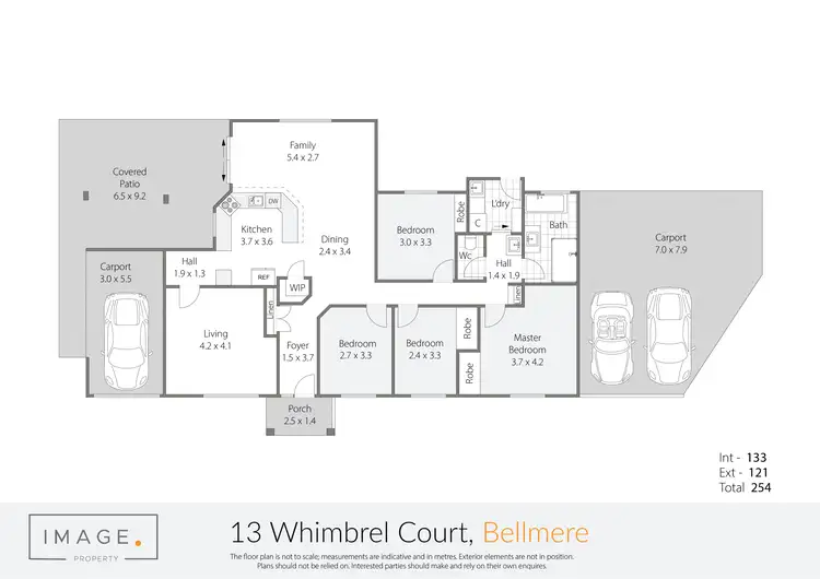 Floorplan of Homely house listing, 13 Whimbrel Court, Bellmere QLD 4510