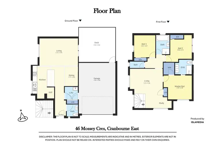 Floorplan of Homely house listing, 46 Mossey Crescent, Cranbourne East VIC 3977