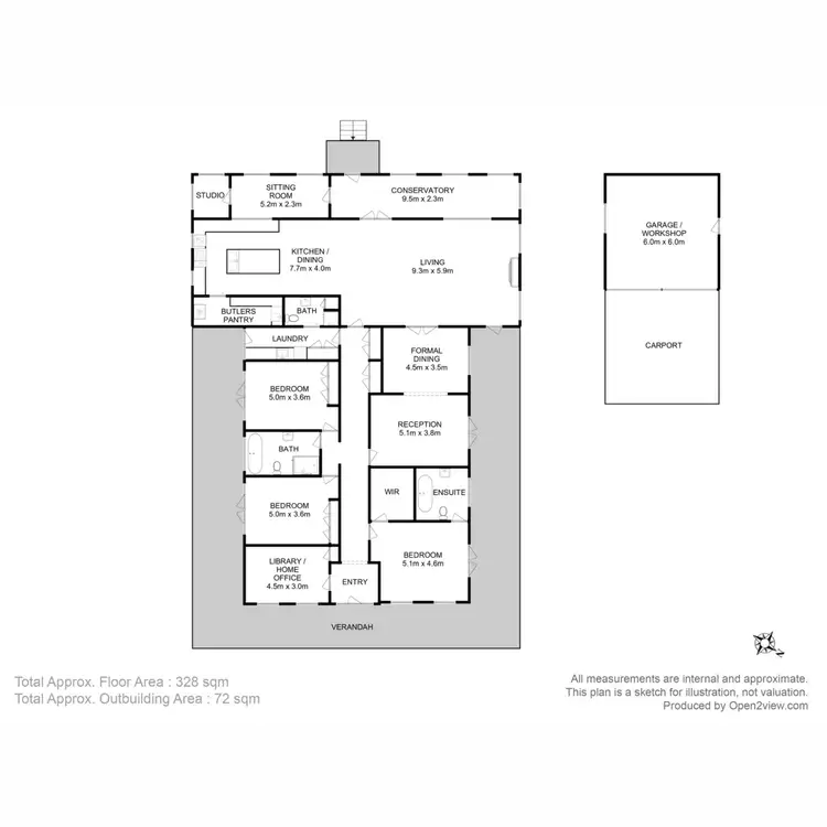 Floorplan of Homely house listing, 49 Tasman Road, Grove TAS 7109