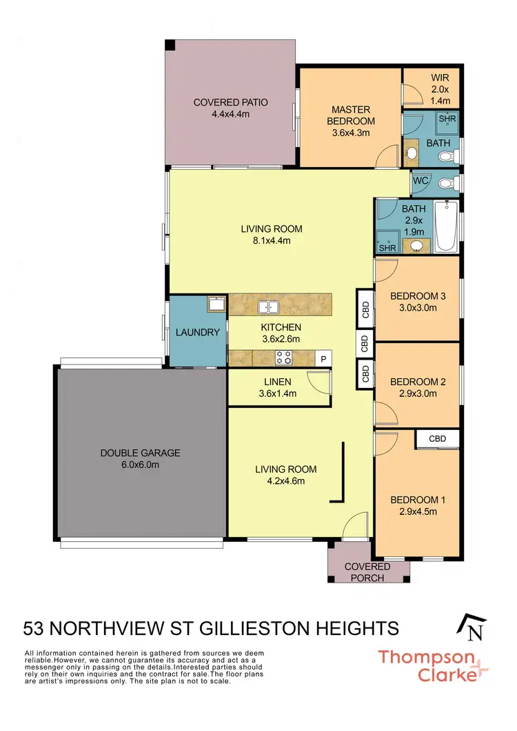 Floorplan of Homely house listing, 53 Northview Street, Gillieston Heights NSW 2321
