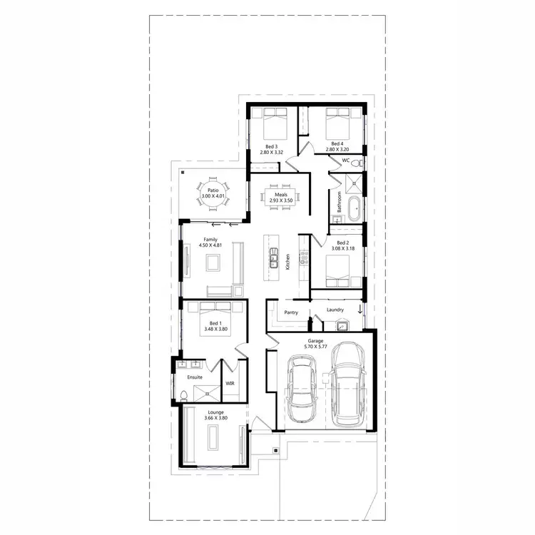 Floorplan of Homely house listing, Lot 143 Wallum Terrace, Victoria Point QLD 4165