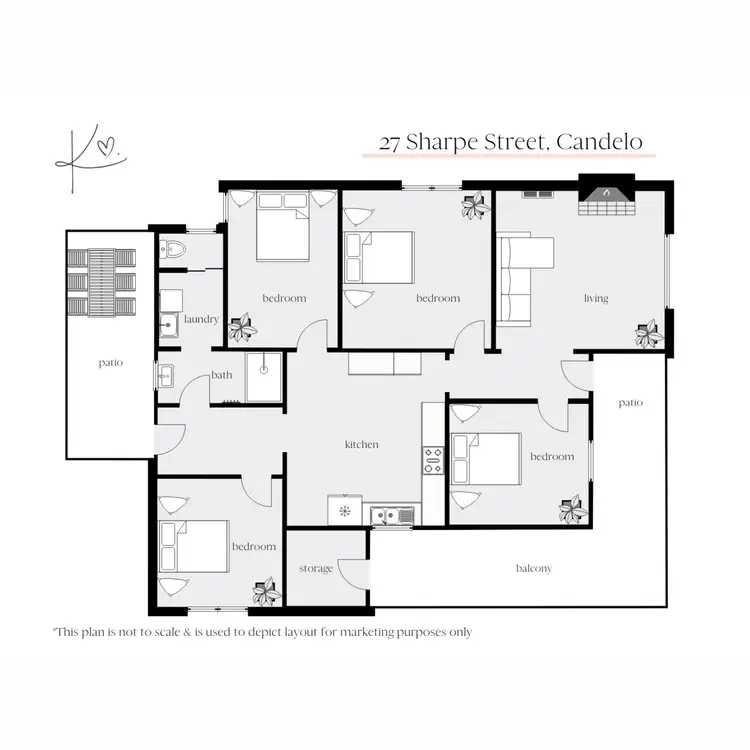 Floorplan of Homely house listing, 27 Sharpe Street, Candelo NSW 2550