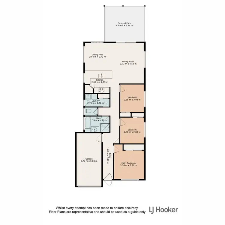 Floorplan of Homely house listing, 8 Honeydew Crescent, Taigum QLD 4018