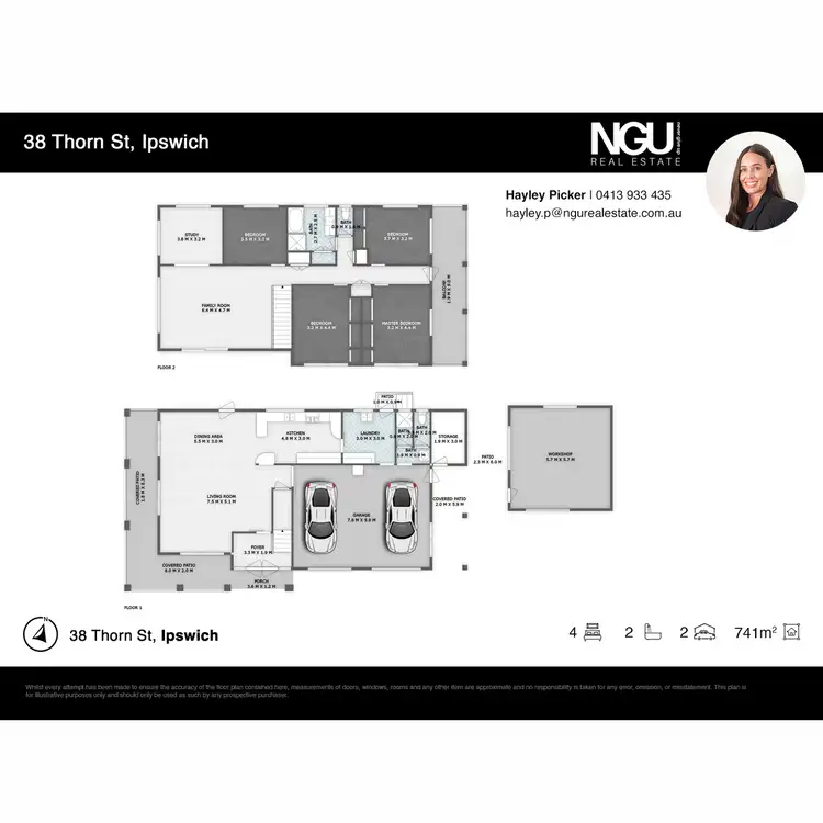 Floorplan of Homely house listing, 38 Thorn Street, Ipswich QLD 4305