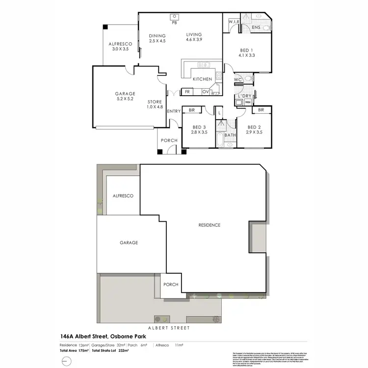 Floorplan of Homely house listing, 146A Albert Street, Osborne Park WA 6017
