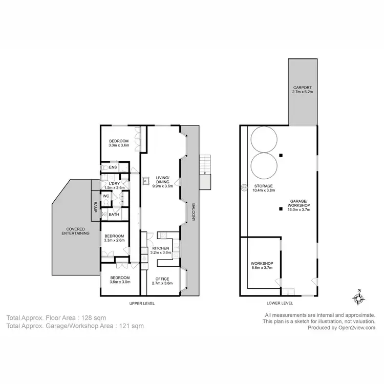 Floorplan of Homely house listing, 15 Prosser Street, Orford TAS 7190