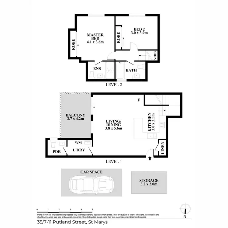 Floorplan of Homely unit listing, 35/7-11 Putland Street, St Marys NSW 2760