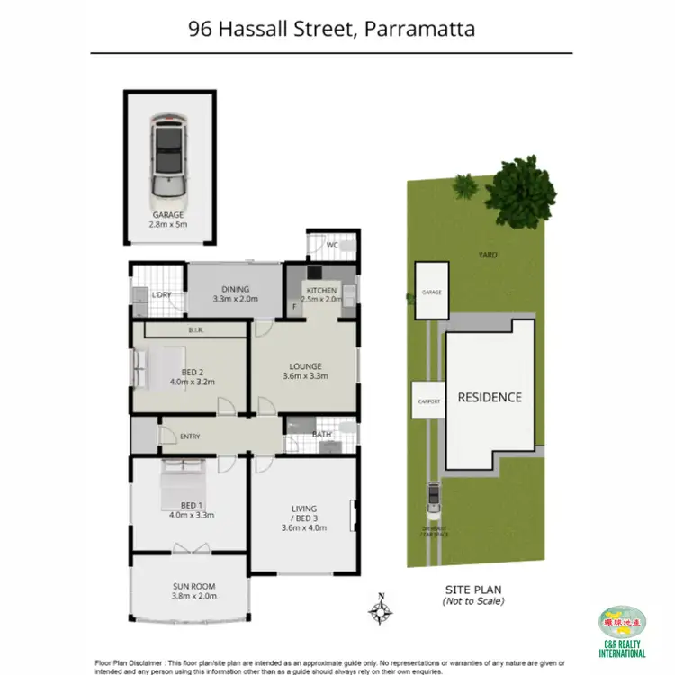 Floorplan of Homely house listing, 96 Hassall Street, Parramatta NSW 2150