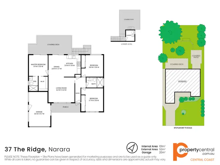Floorplan of Homely house listing, 37 The Ridge, Narara NSW 2250