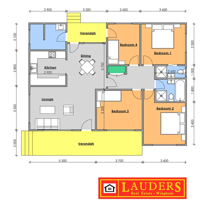 Floorplan of Homely house listing, 29 Murray Road, Wingham NSW 2429