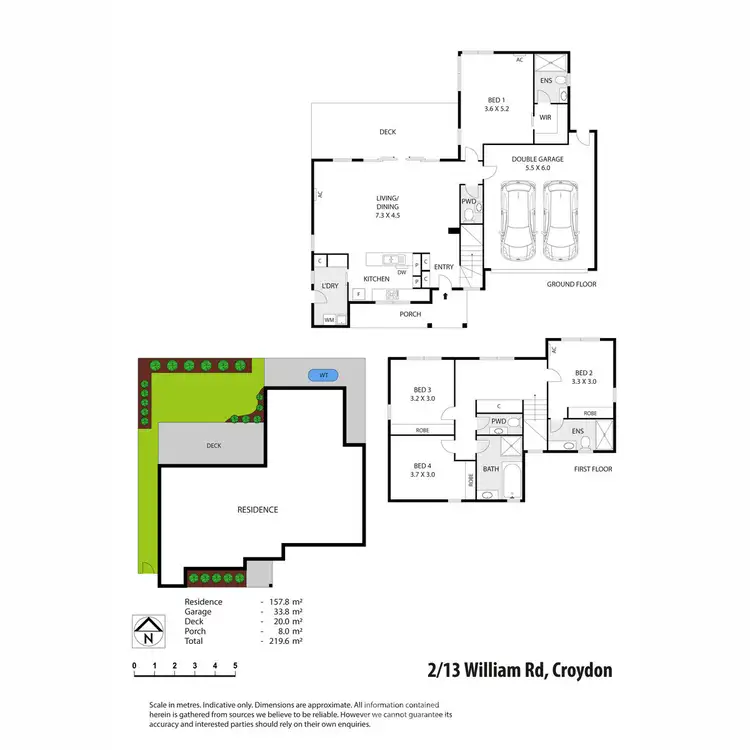 Floorplan of Homely house listing, 2/13 William Road, Croydon VIC 3136