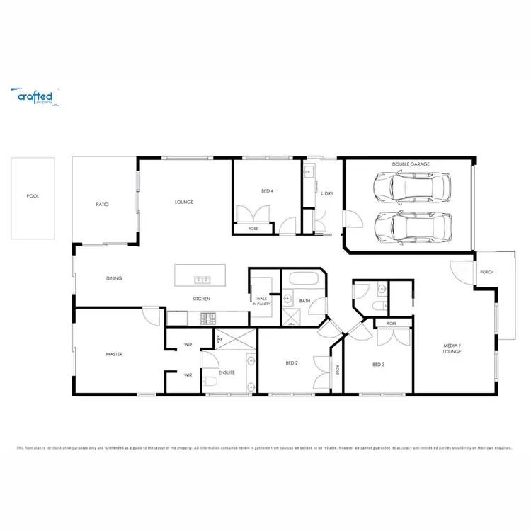 Floorplan of Homely house listing, 67 Tivoli Avenue, Greenbank QLD 4124