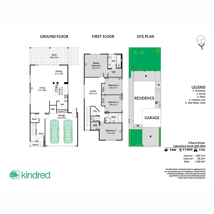 Floorplan of Homely house listing, 5 David Street, Caboolture South QLD 4510