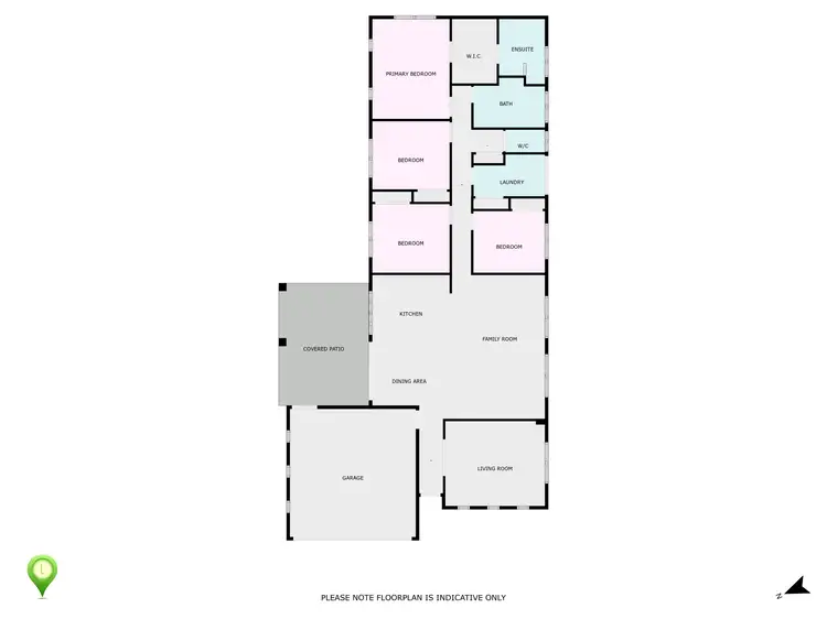 Floorplan of Homely house listing, 126 Dixon Drive, Telina QLD 4680