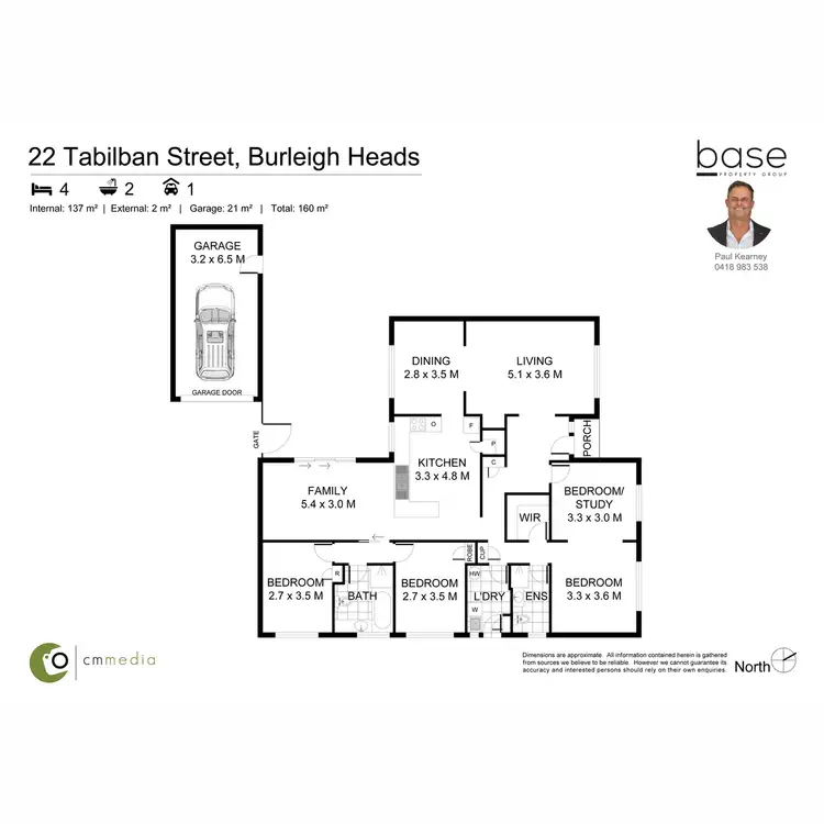 Floorplan of Homely house listing, 22 Tabilban Street, Burleigh Heads QLD 4220
