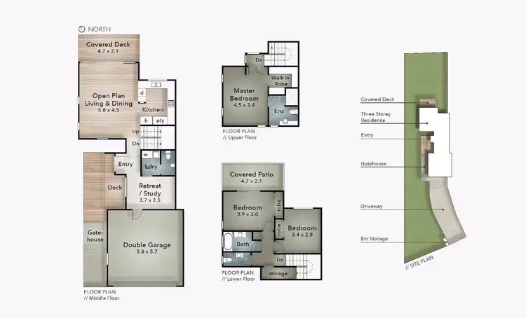 Floorplan of Homely townhouse listing, 26/45 Lancashire Drive, Mudgeeraba QLD 4213