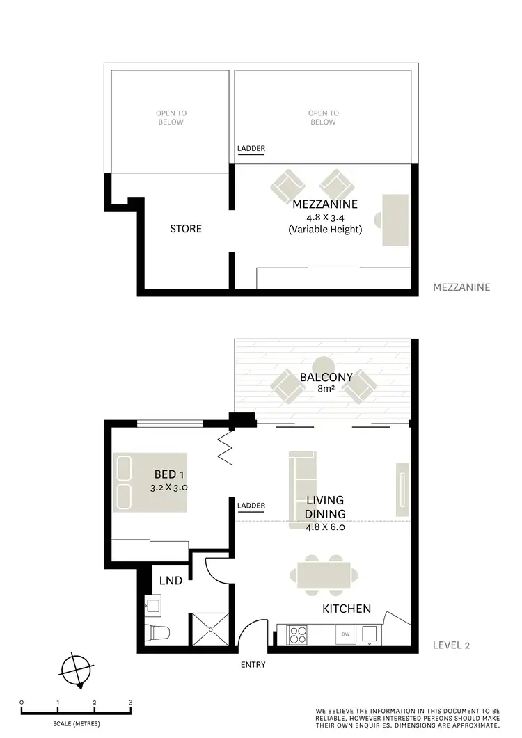 Floorplan of Homely apartment listing, 14/15-27 Hutchinson Street, Surry Hills NSW 2010