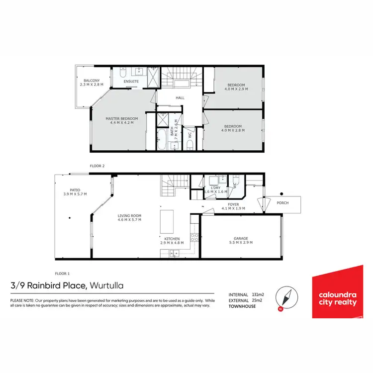 Floorplan of Homely unit listing, 3/9 Rainbird Place, Wurtulla QLD 4575