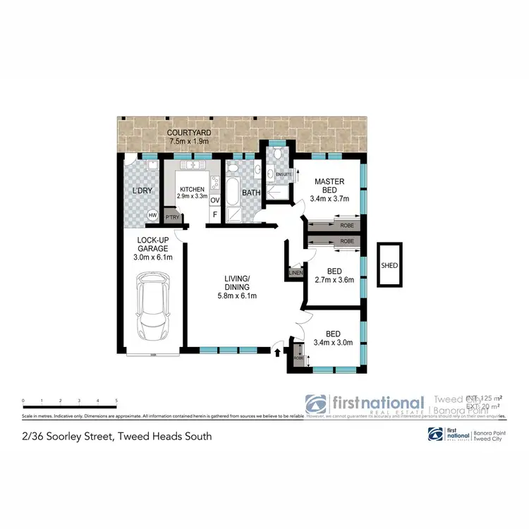 Floorplan of Homely villa listing, 2/36 Soorley Street, Tweed Heads South NSW 2486
