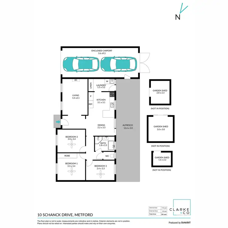 Floorplan of Homely house listing, 10 Schanck Drive, Metford NSW 2323