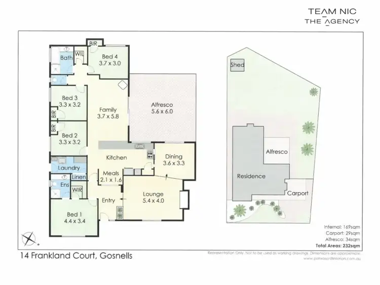 Floorplan of Homely house listing, 14 Frankland Court, Gosnells WA 6110