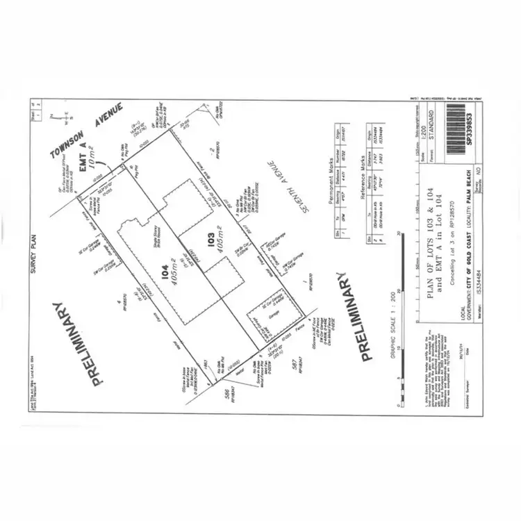 Floorplan of Homely land listing, LOT 103, 210 Townson Avenue, Palm Beach QLD 4221