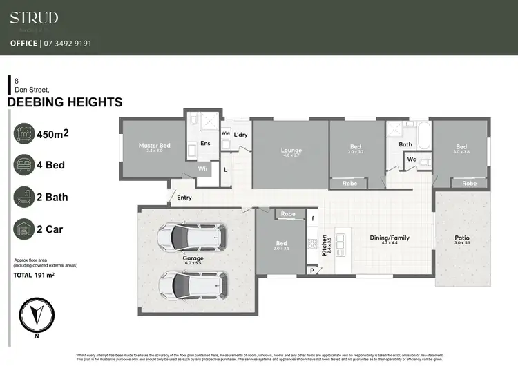 Floorplan of Homely house listing, 8 Don Street, Deebing Heights QLD 4306