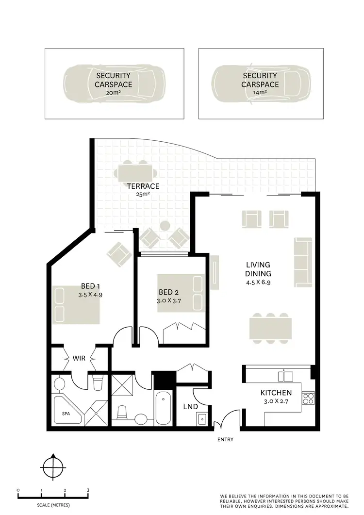 Floorplan of Homely apartment listing, 202/2 Roseby Street, Drummoyne NSW 2047