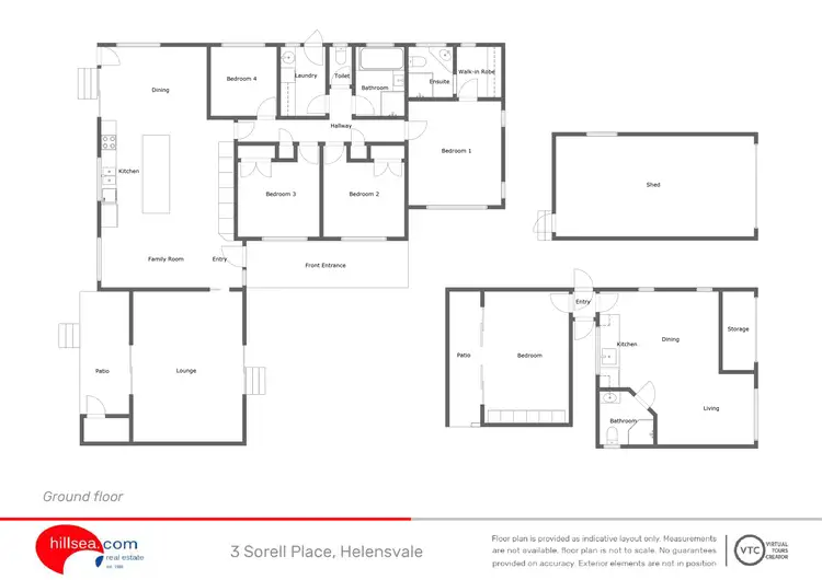 Floorplan of Homely house listing, 3 Sorell Place, Helensvale QLD 4212