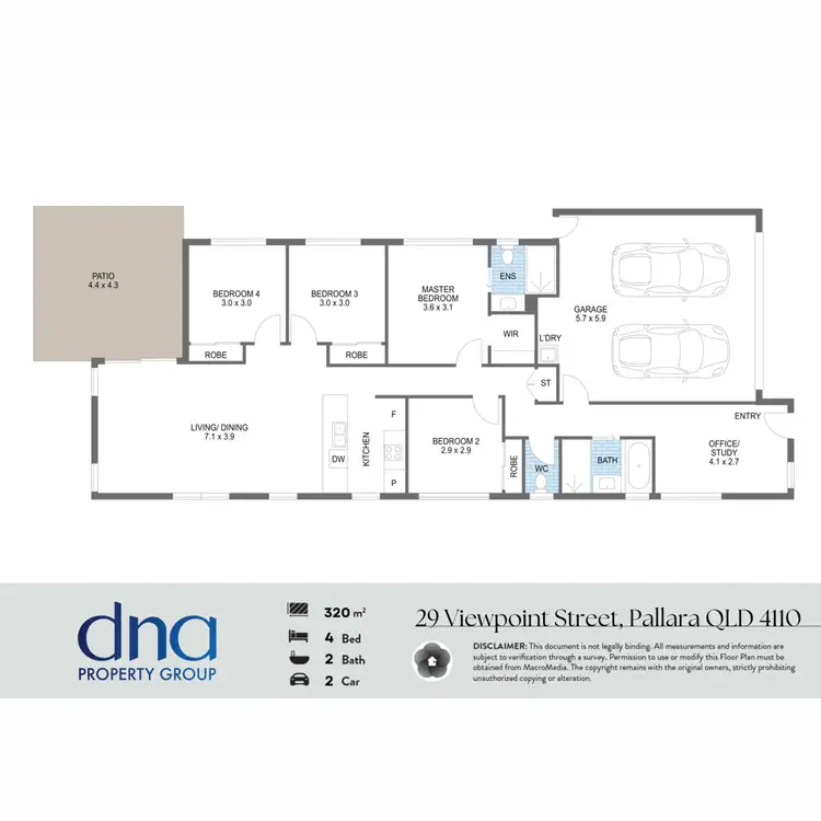 Floorplan of Homely house listing, 29 Viewpoint Street, Pallara QLD 4110